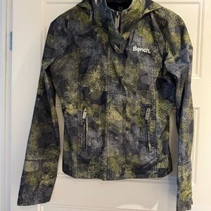 Bench Black and Yellow Graphic Jacket